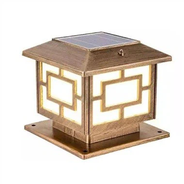 Retro LED napelemes kerti lámpa 5w villához